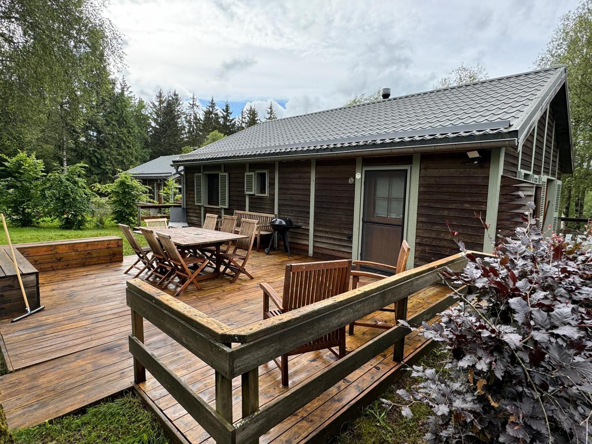 Chalet De Charme, Le "Caribou Lodge", Eifel Belge Büllingen Exterior foto